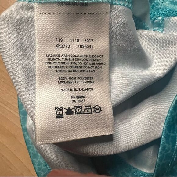 Columbia Omni Shade XSmall Teal Tank - Picture 3 of 8